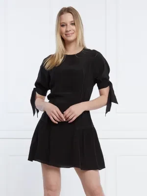 The Kooples Jedwabna sukienka Vintage Lace