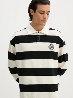 The Kooples longsleeve bawełniany czarny