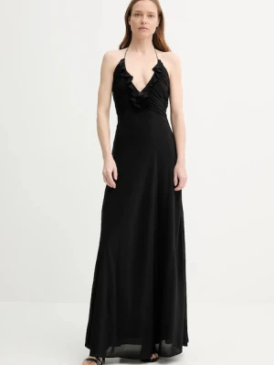 The Kooples sukienka z domieszką jedwabiu