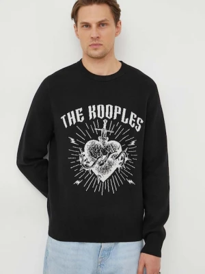 The Kooples sweter z domieszką wełny