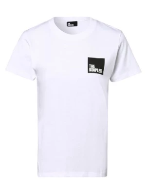 The Kooples T-shirt damski Kobiety Bawełna biały jednolity,