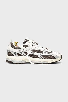 The Mercer Brand sneakersy The Re-Run White Silver kolor brązowy ME243010 157