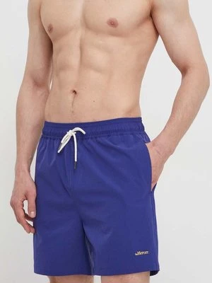 The Mercer Brand szorty kąpielowe The Swimtrunk kolor granatowy MEAP241009