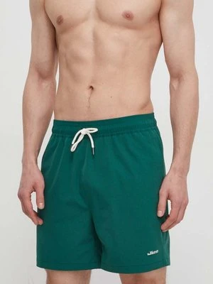 The Mercer Brand szorty kąpielowe The Swimtrunk kolor zielony MEAP241009