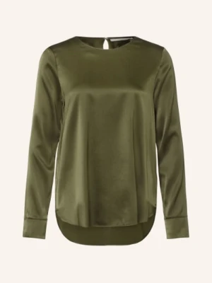 (The Mercer) N.Y. Bluzka Z Jedwabiem gruen KHAKI