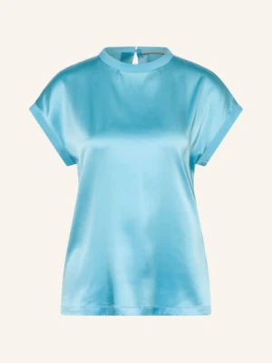 (The Mercer) N.Y. Bluzka Z Jedwabiu blau