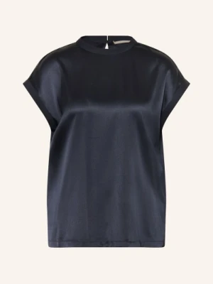 (The Mercer) N.Y. Bluzka Z Jedwabiu blau