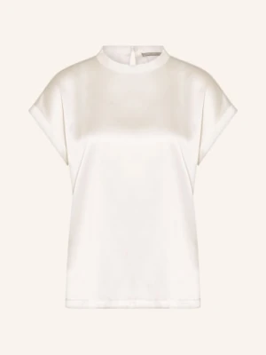 (The Mercer) N.Y. Bluzka Z Jedwabiu weiss