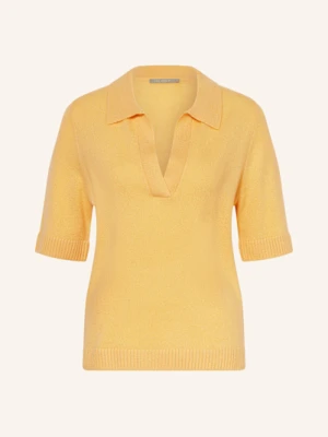 (The Mercer) N.Y. Dzianinowa Koszulka Z Kaszmiru gelb