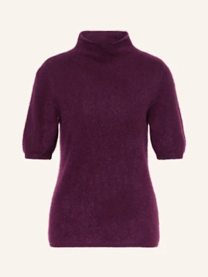 (The Mercer) N.Y. Dzianinowa Koszulka Z Kaszmiru lila