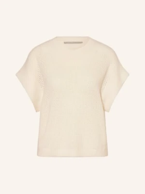 (The Mercer) N.Y. Dzianinowa Koszulka Z Kaszmiru weiss