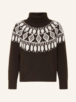 (The Mercer) N.Y. Golf Z Kaszmiru braun