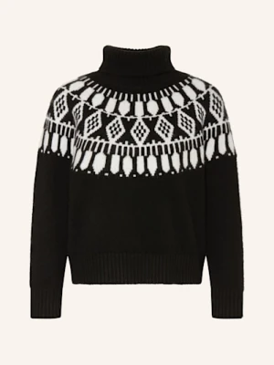 (The Mercer) N.Y. Golf Z Kaszmiru schwarz