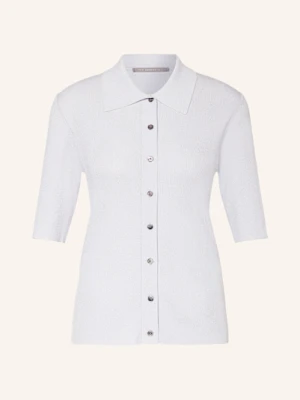 (The Mercer) N.Y. Kardigan Z Błyszczącą Przędzą weiss