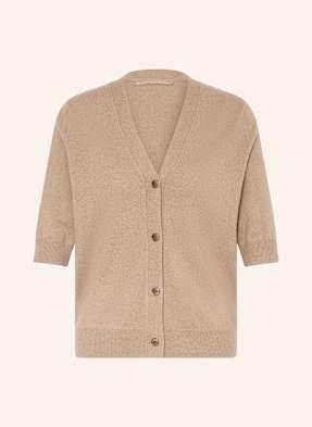 (The Mercer) N.Y. Kardigan Z Kaszmiru Rękawami 3/4 beige