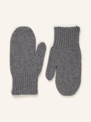 (The Mercer) N.Y. Rękawiczki Jednopalcowe Z Kaszmiru grau