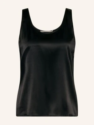 (The Mercer) N.Y. Satynowa Bluzka schwarz