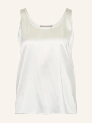 (The Mercer) N.Y. Satynowa Bluzka weiss