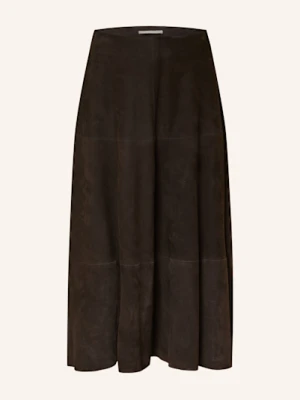 (The Mercer) N.Y. Spódnica Skórzana braun