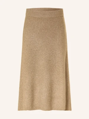 (The Mercer) N.Y. Spódnica Z Dzianiny Z Kaszmiru beige