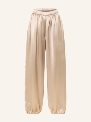 (The Mercer) N.Y. Spodnie Satynowe beige