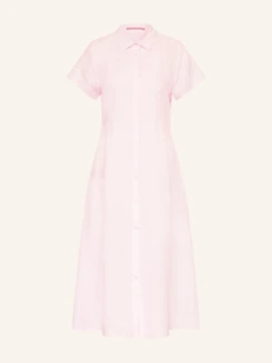 (The Mercer) N.Y. Sukienka Koszulowa Z Lnu rosa