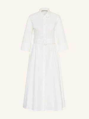 (The Mercer) N.Y. Sukienka Koszulowa Z Rękawami 3/4 weiss