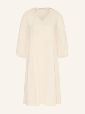 (The Mercer) N.Y. Sukienka Lniana Z Rękawami 3/4 beige