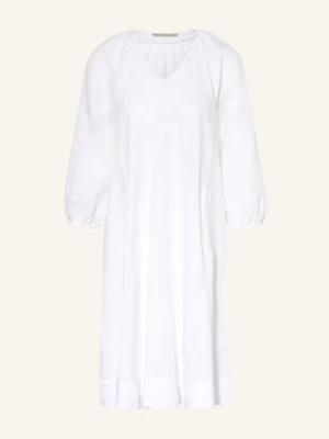 (The Mercer) N.Y. Sukienka Lniana Z Rękawami 3/4 weiss