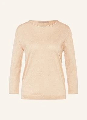 (The Mercer) N.Y. Sweter Z Błyszczącą Przędzą gold