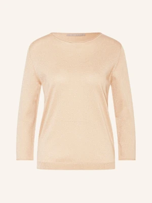 (The Mercer) N.Y. Sweter Z Błyszczącą Przędzą gold