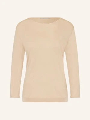 (The Mercer) N.Y. Sweter Z Błyszczącą Przędzą gold