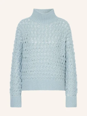 (The Mercer) N.Y. Sweter Z Kaszmiru blau