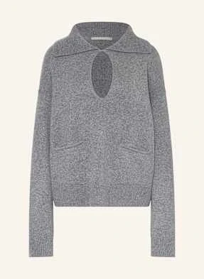 (The Mercer) N.Y. Sweter Z Kaszmiru grau