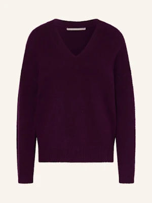 (The Mercer) N.Y. Sweter Z Kaszmiru lila