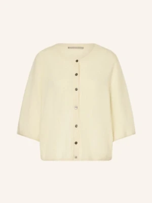 (The Mercer) N.Y. Sweter Z Kaszmiru Z Rękawami 3/4 gelb