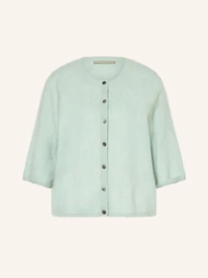 (The Mercer) N.Y. Sweter Z Kaszmiru Z Rękawami 3/4 gruen