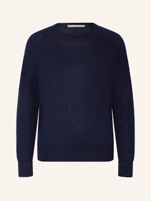 (The Mercer) N.Y. Sweter Z Wełny Merino blau