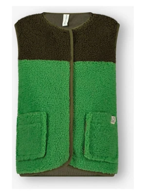 The New Chapter Kamizelka w kolorze czarno-zielonym rozmiar: 62-92