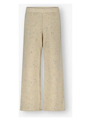 The New Chapter Spodnie dzianinowe w kolorze kremowym rozmiar: 122/128