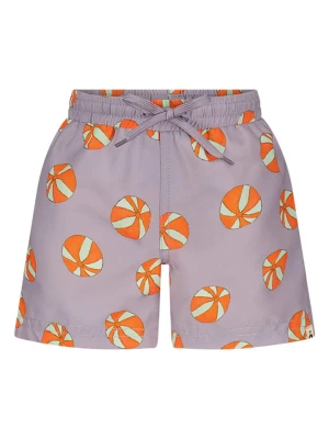 The New Chapter Szorty kąpielowe "Vic" w kolorze fioletowo-pomarańczowym rozmiar: 122/128