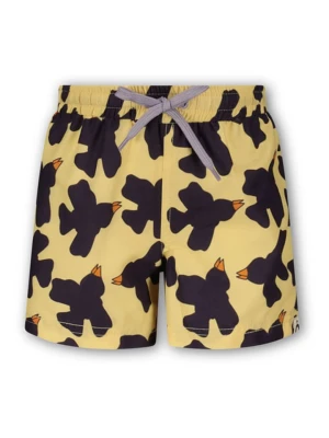 The New Chapter Szorty kąpielowe "Vic" w kolorze złoto-granatowym rozmiar: 122/128