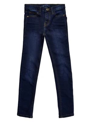 The NEW Dżinsy "Oslo" - Skinny fit - w kolorze granatowym rozmiar: 134/140