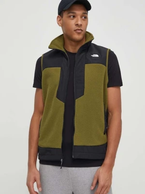 The North Face bezrękawnik męski kolor zielony przejściowy NF0A879KPIB1