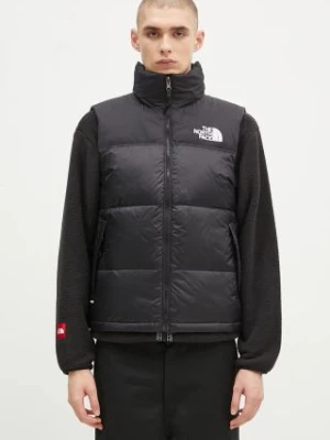 The North Face bezrękawnik puchowy M 1996 RTRO NPSE VST męski kolor czarny zimowy NF0A3JQQLE41