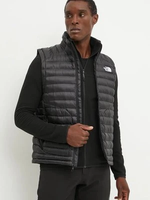 The North Face bezrękawnik sportowy Huila kolor czarny przejściowy NF0A85AF4GZ1