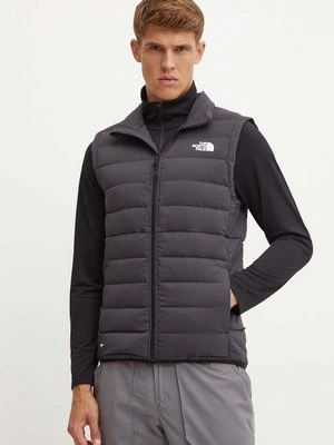 The North Face bezrękawnik sportowy puchowy Belleview Stretch kolor czarny przejściowy NF0A7UJR4H01