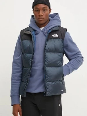 The North Face bezrękawnik sportowy puchowy Diablo 2.0 kolor zielony zimowy NF0A899499O1