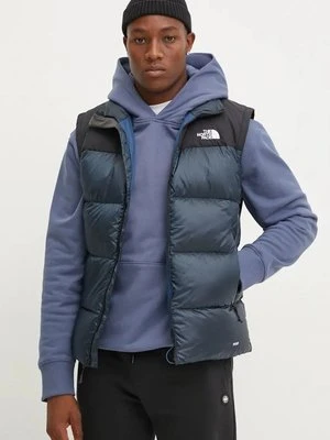 The North Face bezrękawnik sportowy puchowy Diablo 2.0 kolor zielony zimowy NF0A899499O1