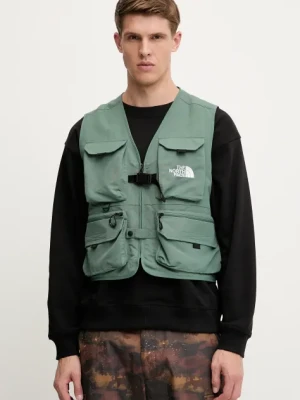 The North Face bezrękawnik TNF X NSE męski kolor zielony przejściowy NF0A8BK2HCH1